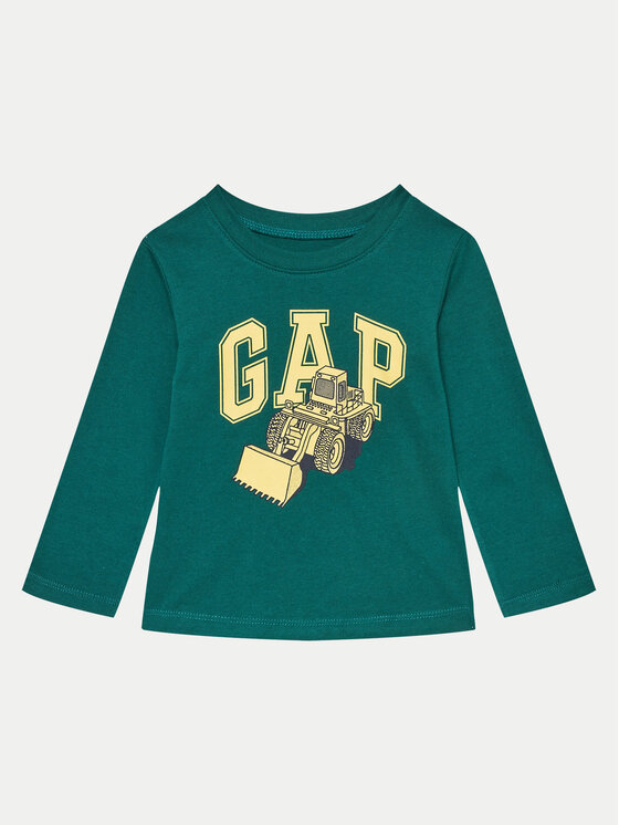 Gap Blūze 609705-02 Zaļš Regular Fit