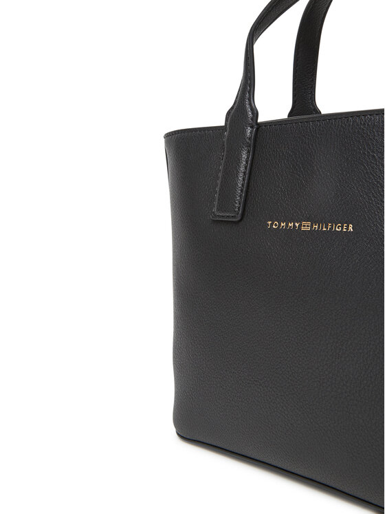 Tommy Hilfiger Tommy Hilfiger Сумка Th Logotape Mini Tote AW0AW17448 Чорний