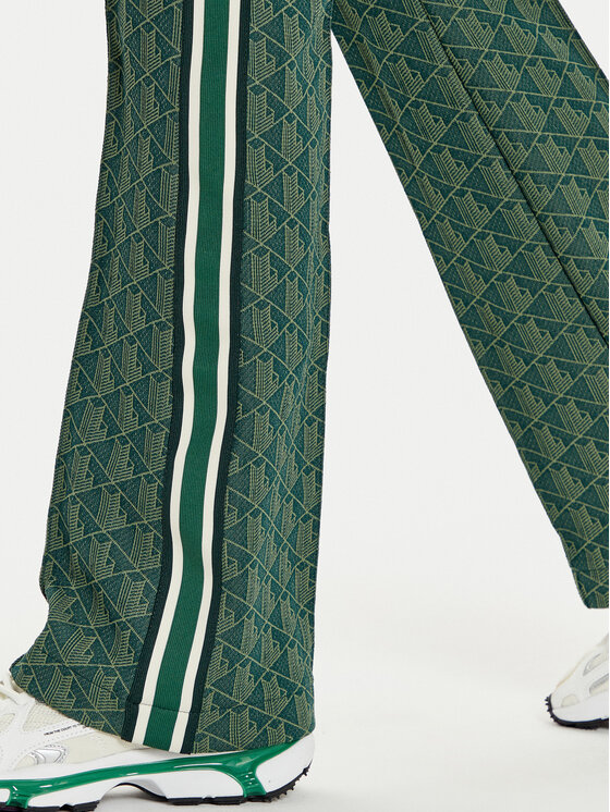 Lacoste Lacoste Donji dio trenerke XF9313 Zelena Regular Fit