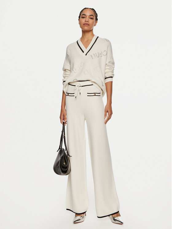 Liu Jo Liu Jo Pantaloni da tuta TF4048 MS59L C3447 Bianco Reglan Fit