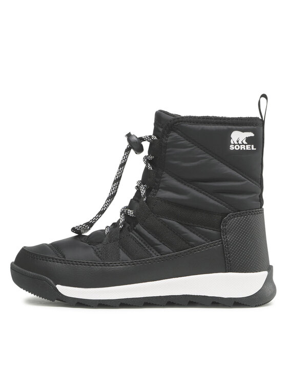 Sorel Sorel Μπότες Χιονιού Youth Whitney II Short Lace Up NC3903-010 Μαύρο