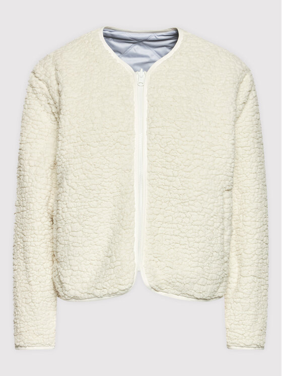 j crew sherpa bomber jacket