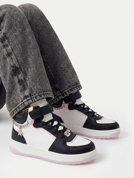 DeeZee DeeZee Sneakersy CEO-BIC-AW25-DZ09 Biały