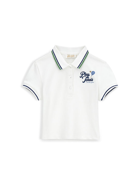 Original Marines Original Marines Polo DFP5187YF Biały Regular Fit