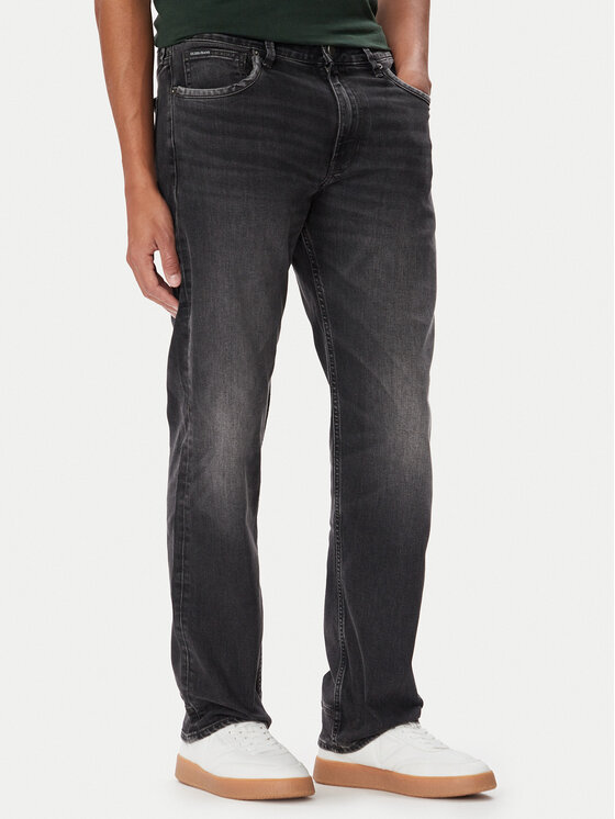 Guess Jeans Guess Jeans Jeans hlače M6BA1B D1857 Temno siva Straight Fit