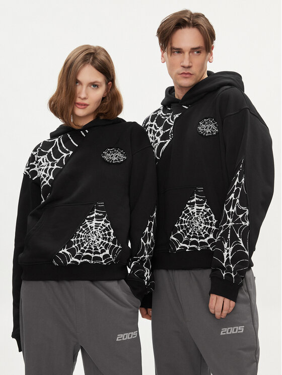 2005 2005 Pulóver Venom Fekete Oversize