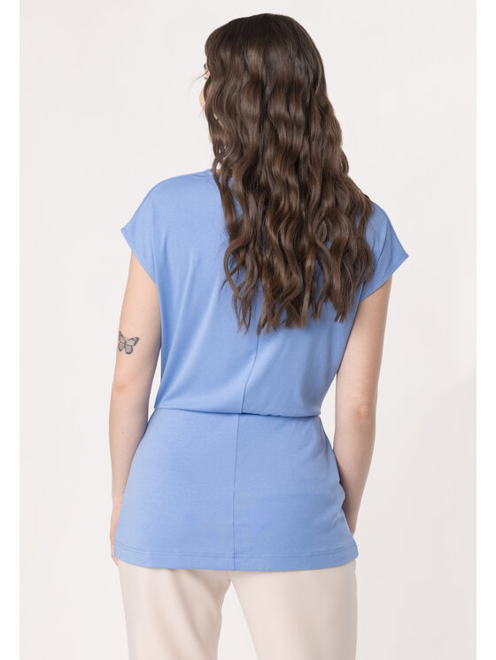 QUIOSQUE QUIOSQUE Halenka 1UC003 Modrá Regular Fit