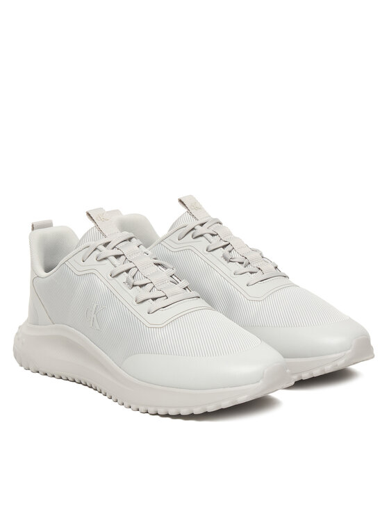 Calvin Klein Calvin Klein Sneakersy Eva Runner Lace Up Mat Mix YM0YM01442 Szary