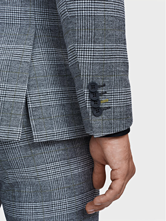 Evenemen Evenemen Marynarka JOCKER Z Szary Slim Fit