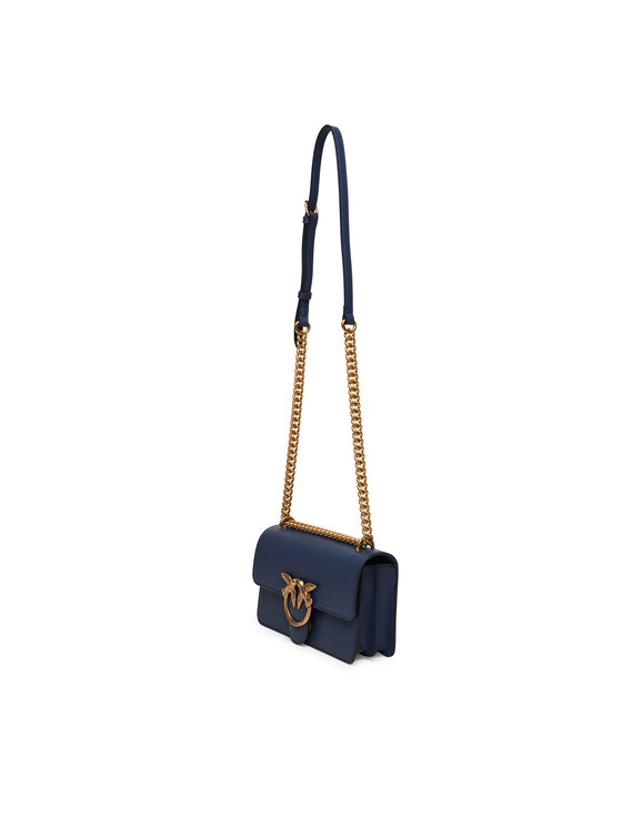 PINKO PINKO Handtasche Love One Mini Dc AI 25-26 PLTT 100074 A0F1 Dunkelblau