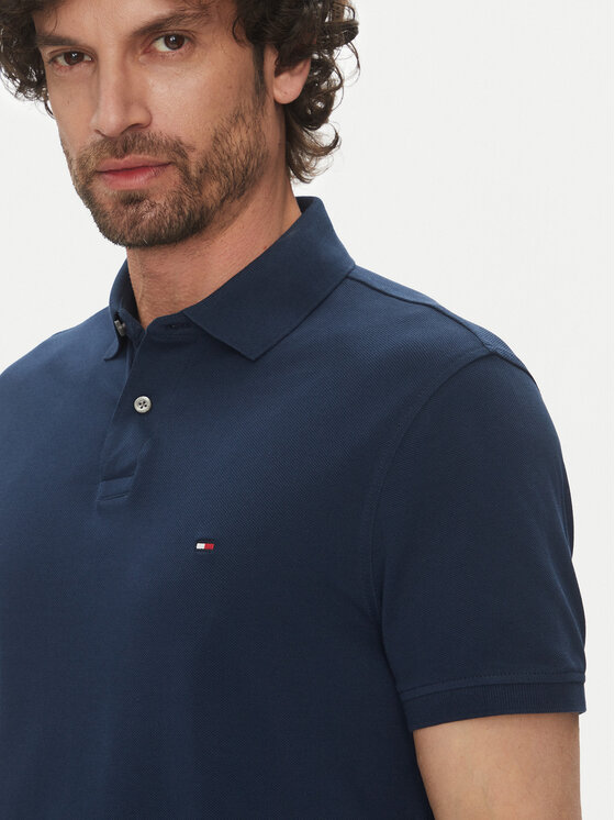 Tommy Hilfiger Tommy Hilfiger Polokošile 1985 MW0MW17770 Tmavomodrá Regular Fit