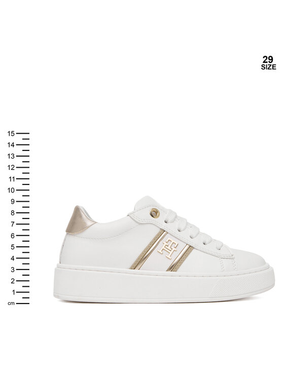 Tommy Hilfiger Tommy Hilfiger Laisvalaikio batai T4A9-34421-1281 M Balta