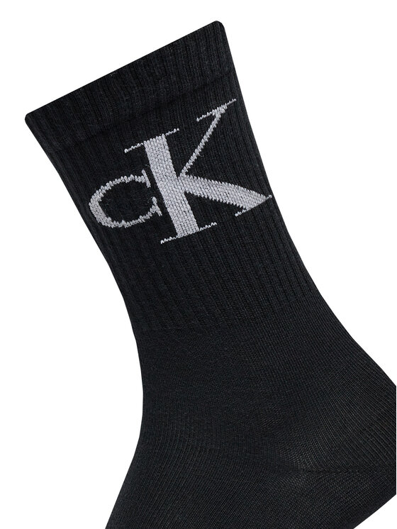 Calvin Klein Jeans Calvin Klein Jeans Moteriškų ilgų kojinių komplektas (2 poros) 701228811 Juoda