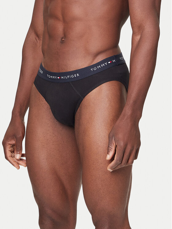 Tommy Hilfiger Tommy Hilfiger 3er-Set Slips UM0UM03471 Schwarz