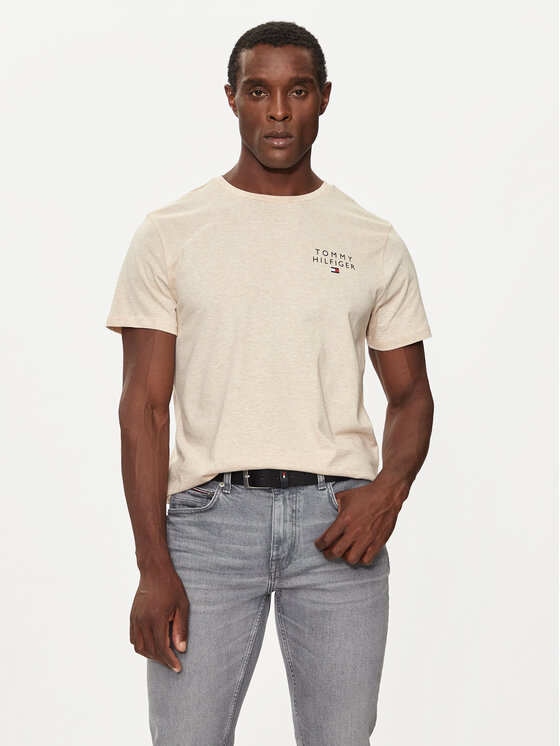 Tommy Hilfiger T-krekls UM0UM02916 Bēšs Regular Fit