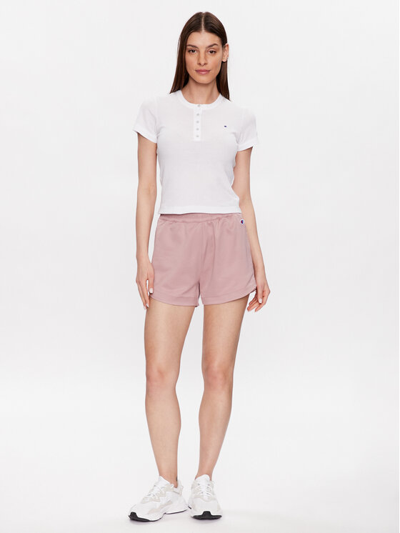 Champion Champion Szorty sportowe 116261 Różowy Regular Fit
