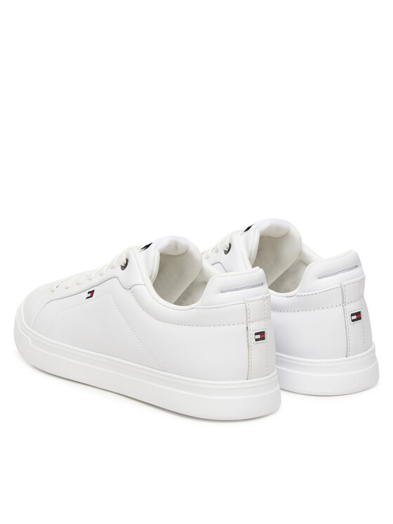 Tommy Hilfiger Tommy Hilfiger Snīkeri Icon Court Light Ess FM0FM05678 Balts
