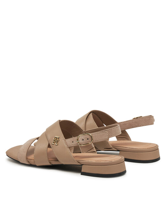 Tommy Hilfiger Tommy Hilfiger Sandały FW0FW08507 Beżowy