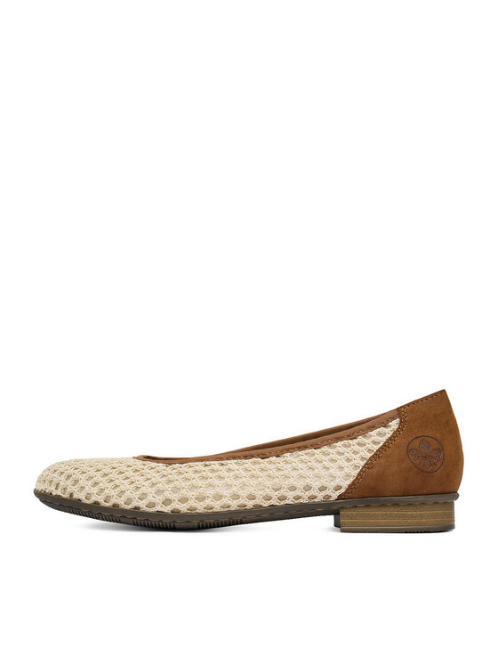 Rieker Rieker Ballerinas CEO-51960-60 Hellbeige