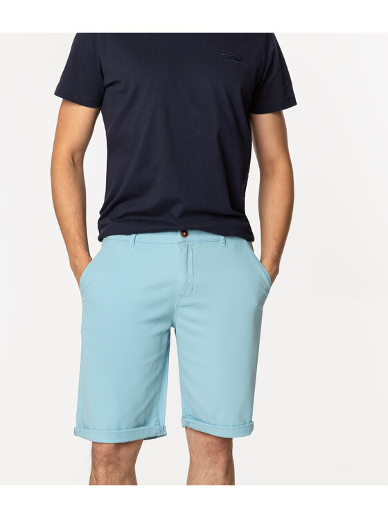 Lee Cooper Lee Cooper Bermudy MATT 9802 Turkusowy Regular Fit