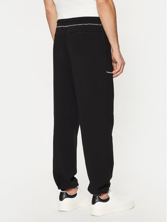 Guess Guess Teplákové nohavice U5RB00 KCO31 Čierna Regular Fit