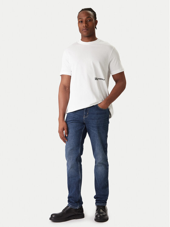 Karl Lagerfeld Jeans Karl Lagerfeld Jeans Jeansy B1M10035 Niebieski Relaxed Fit