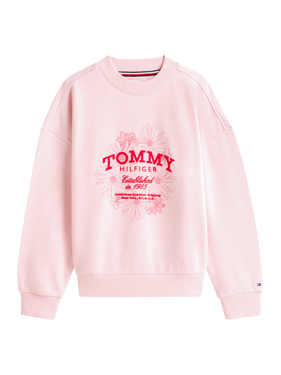 Tommy Hilfiger Tommy Hilfiger Bluză KG0KG08992 Roz Regular Fit