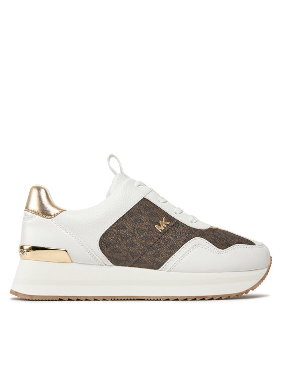 MICHAEL Michael Kors MICHAEL Michael Kors Tenisice Raina Trainer 43R4RNFSAB Smeđa
