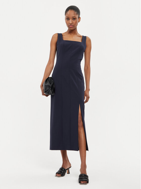BOSS Boss Igapäevane kleit Dineza 50516023 Tumesinine Slim Fit