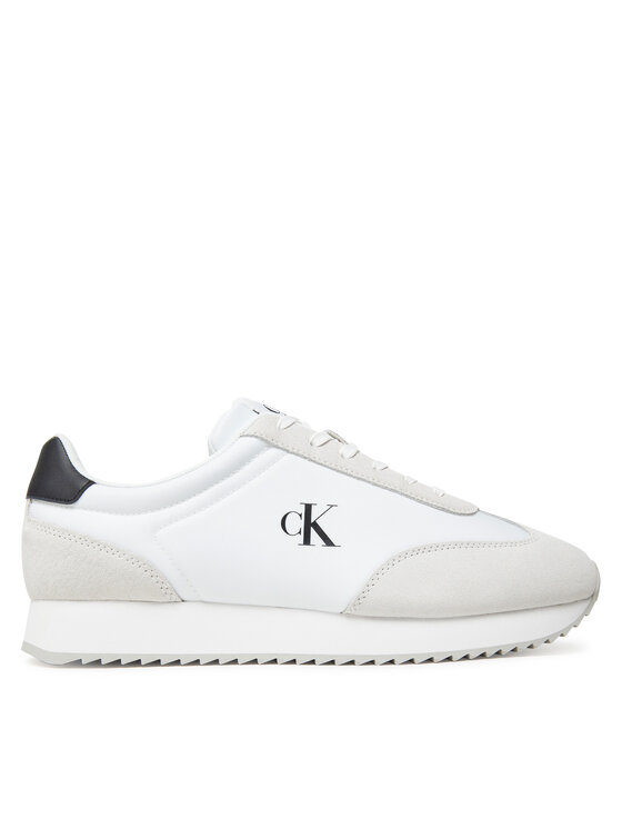 Sneakers Calvin Klein Jeans Retro Runner Lace Up Ny-Su YM0YM01325 Alb
