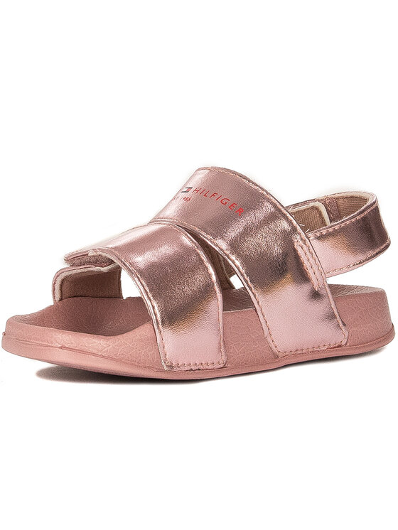 Tommy Hilfiger Tommy Hilfiger Sandały T1A2-32792-GD Różowy