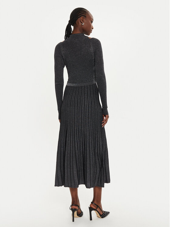 PINKO PINKO Úpletové šaty Ismaele Abito 104443 A28U Černá Regular Fit