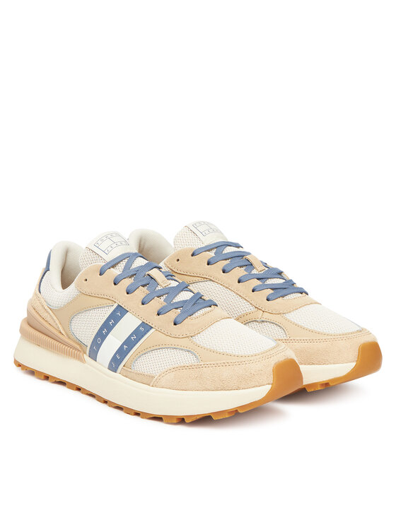 Tommy Jeans Tommy Jeans Laisvalaikio batai Tjm Technical Runner Ess EM0EM01537 Smėlio