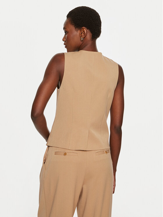STAUD STAUD Жилет Brett 561-3685 Бежевий Regular Fit