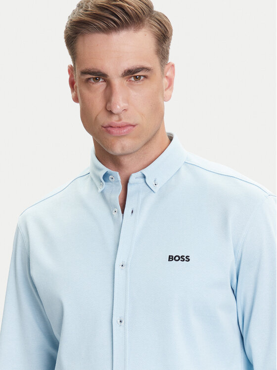 BOSS BOSS Cămașă B_Motion 50544795 Albastru celest Regular Fit
