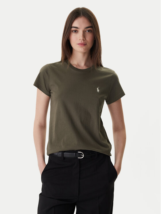 Polo Ralph Lauren Polo Ralph Lauren Tričko 211B14605011 Hnedá Classic Fit