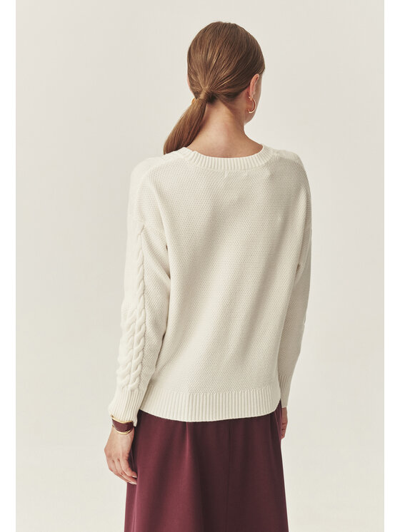 TATUUM TATUUM Sweter EVERELY Kremowy