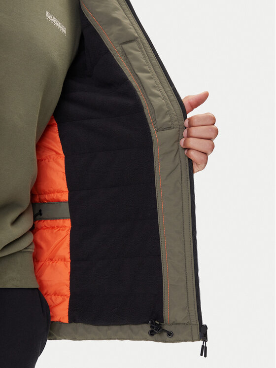 Napapijri Napapijri Übergangsjacke A-Tundra Wint 1 NP0A8928 Khakifarben Regular Fit