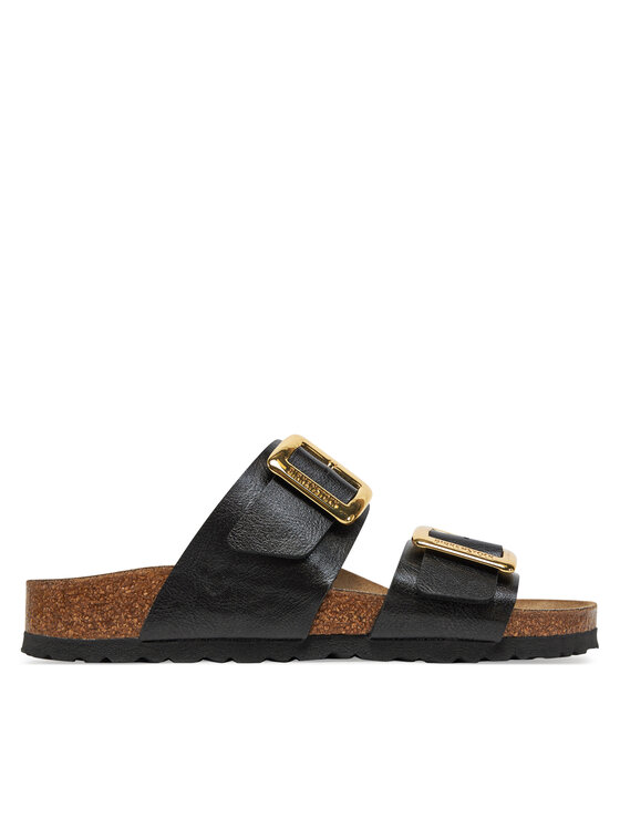 Şlapi Birkenstock Sydney Cushion Buckle 1029457 Negru