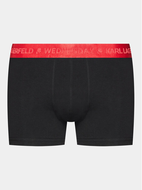 KARL LAGERFELD KARL LAGERFELD Bokserių komplektas Day Of The Week Trunk (7-Pack) 235M2102 Spalvota
