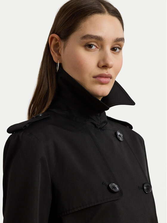 LAUREN RALPH LAUREN LAUREN RALPH LAUREN Kevad-sügis mantel 297967122001 Must