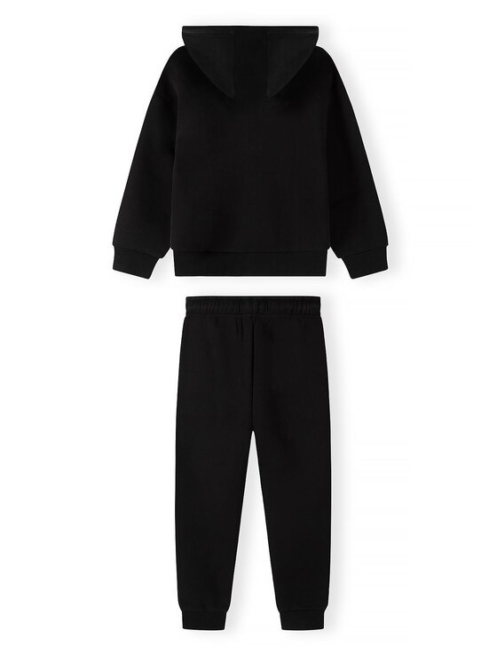 minoti minoti Komplet dresowy 33FLEECE291 Czarny Regular Fit