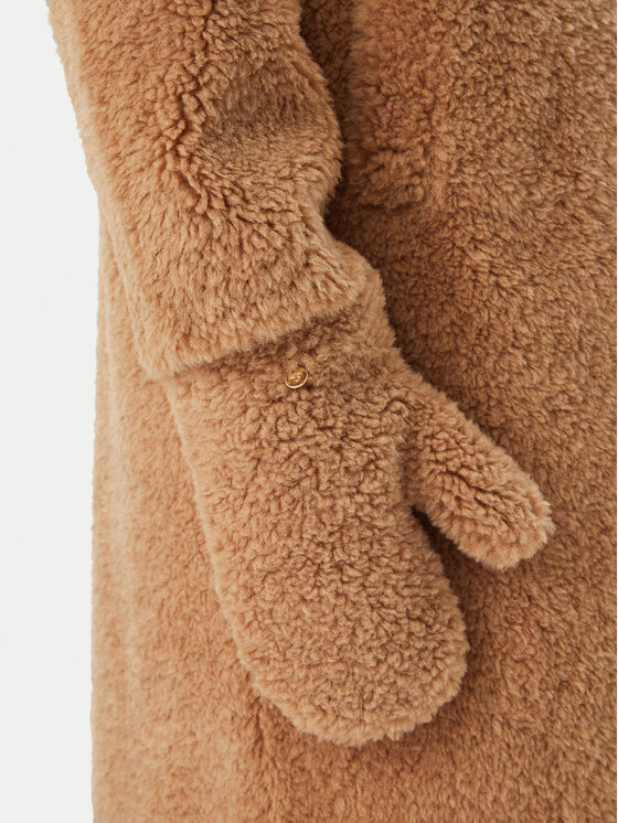 Rinascimento Rinascimento Изкуствен кожух CFC0127146003 Бежов Oversize