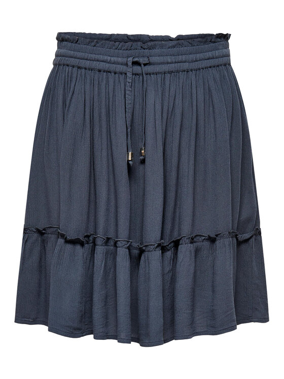 ONLY ONLY Cпідниця-міні 15219931 Голубий Regular Fit
