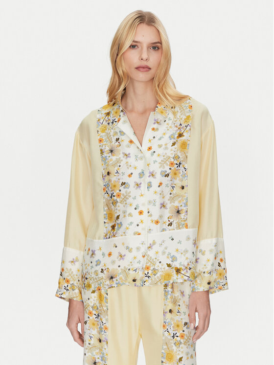 Munthe Camicia Faiza 251101025118 Beige Relaxed Fit, taglia : 36