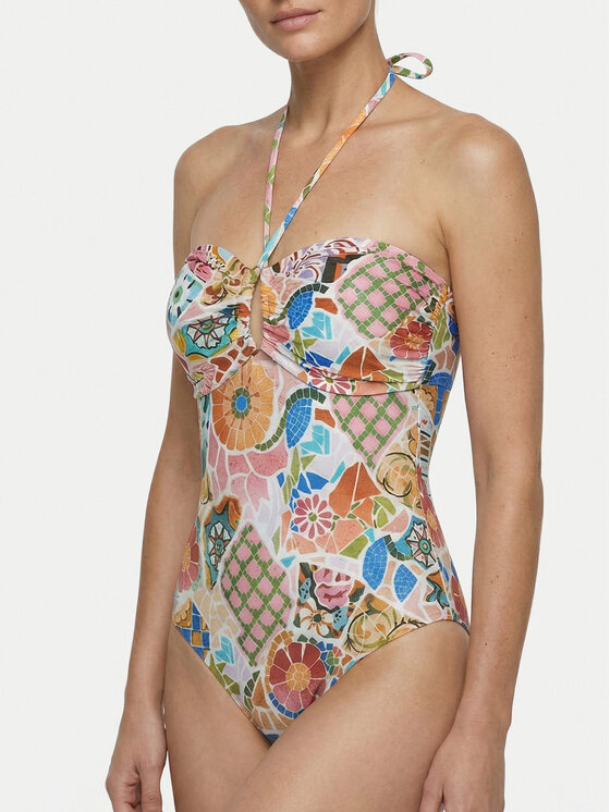 Seafolly Seafolly Costume da bagno Beach Bohème 11179DD300 Rosa