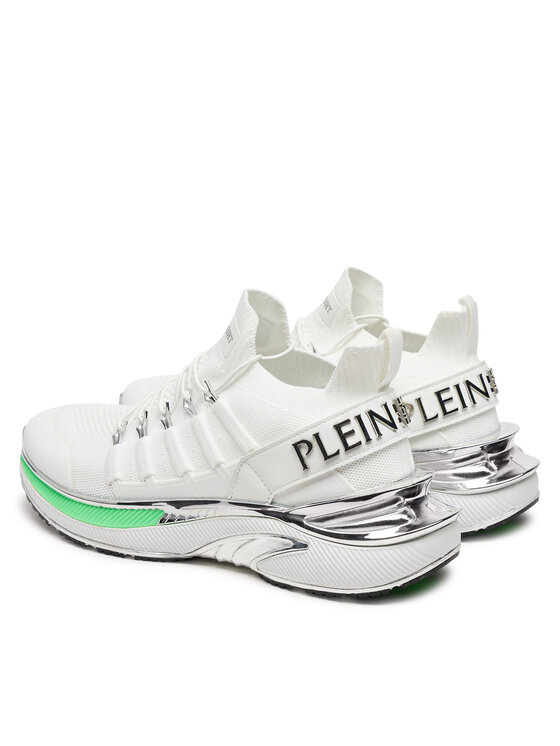 Plein Sport Plein Sport Sneakersy PADS USC0579 STE003N Biały