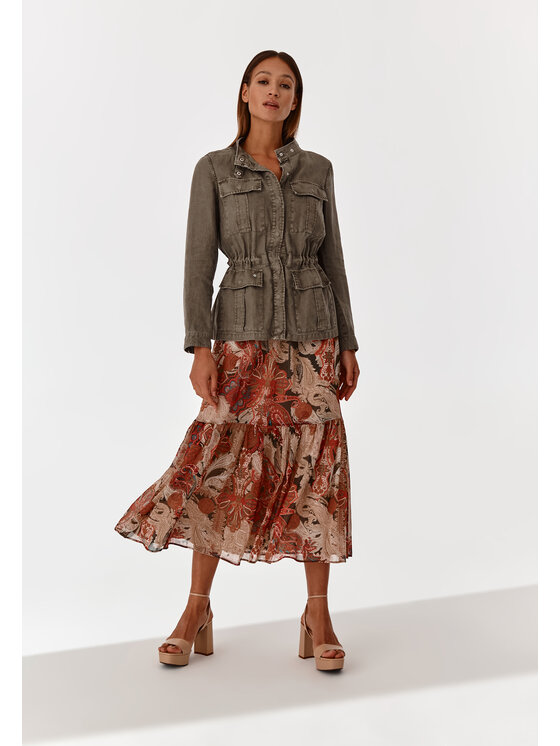 TATUUM TATUUM Kurtka przejściowa ARJANA Khaki Classic Fit