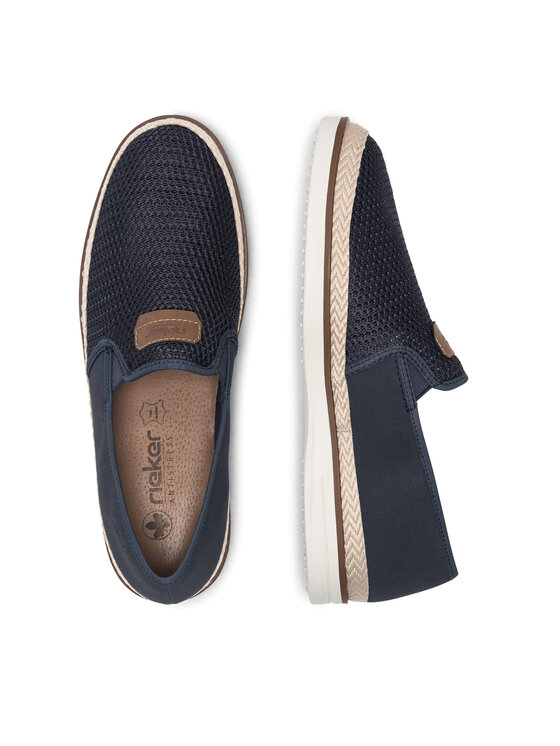 Rieker Rieker Espadrilky B2366-14 Modrá