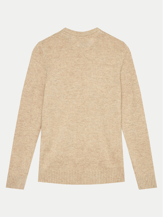 Jack & Jones Junior Jack & Jones Junior Sweter 12262998 Beżowy Standard Fit